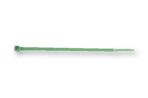 111-01815 T18R-PA66-GN - HELLERMANNTYTON - 111-01815 T18R-PA66-GN - Cable Tie, Inside Serrated, Nylon 6.6 (Polyamide 6.6), Green, 100 mm, 2.5 mm, 20 mm, 18 lb