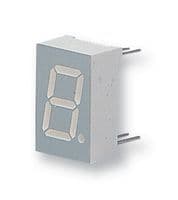 SC56-11EWA - KINGBRIGHT - SC56-11EWA - 7 Segment LED Display, Mechanically Rugged, Red, 20 mA, 2 V, 6.4 mcd, 1, 14.22 mm
