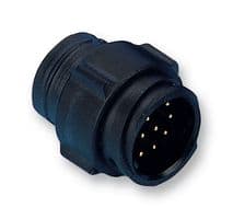IMC21-2007X - DEUTSCH - TE CONNECTIVITY - IMC21-2007X - Circular Connector, Micro Circular Connector, IMC 200 Series, Cable Mount Receptacle, 7 Contacts