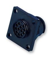 IMC24-2007X - DEUTSCH - TE CONNECTIVITY - IMC24-2007X - Circular Connector, Micro Circular Connector, IMC 200 Series, Flange Mount Receptacle, 7 Contacts
