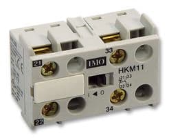 HKM11 - IMO PRECISION CONTROLS - HKM11 - Contact Block, 1NO/1NC, 3 A, 690 V, 2 Pole, MB Series, Screw