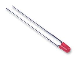 L-934LID - KINGBRIGHT - L-934LID - LED, Low Power, High Efficiency Red, Through Hole, T-1 (3mm), 20 mA, 2 V, 625 nm
