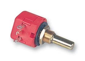 ABW1 50R - AB ELEKTRONIK - ABW1 50R - Rotary Potentiometer, 50 ohm, 1 Turns, Linear, 1 W, ± 10%, ABW1 Series