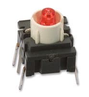RA3FTL688 - MULTIMEC - RA3FTL688 - Tactile Switch, Multimec 3F Series, Top Actuated, Through Hole, Round Button, 300 gf