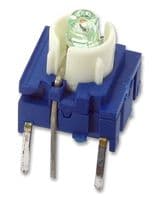 RA3FTL622 - MULTIMEC - RA3FTL622 - Tactile Switch, Multimec 3F Series, Top Actuated, Through Hole, Round Button, 300 gf