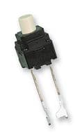 B3WN-6002 - OMRON ELECTRONIC COMPONENTS - B3WN-6002 - Tactile Switch, B3WN Series, Top Actuated, Through Hole, Round Button, 200 gf, 50mA at 12VDC