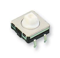 B3W-4050 - OMRON ELECTRONIC COMPONENTS - B3W-4050 - Tactile Switch, B3W Series, Top Actuated, Through Hole, Plunger for Cap, 200 gf, 50mA at 24VDC