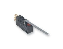 D2VW-01L1B-1 - OMRON ELECTRONIC COMPONENTS - D2VW-01L1B-1 - Microswitch, Miniature, Long Lever, SPDT, Solder, 100 mA, 30 V