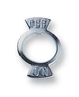 F00232PAAA - BULGIN / PARTNER STOCK - F00232PAAA - Legend Plate, Toggle Switches
