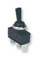C1710HOAAB - BULGIN / PARTNER STOCK - C1710HOAAB - Toggle Switch, On-On, SPDT, Non Illuminated, 1700 Series, Panel Mount, 20 A