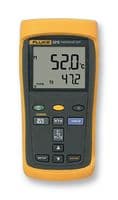 FLUKE 52 II - FLUKE - FLUKE 52 II - Thermometer, Dual Input, -250°C to +1372°C, 173 mm, 86 mm, 38 mm, 50 Series II