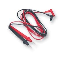 FLUKE TL75-1 - FLUKE - FLUKE TL75-1 - Test Lead Set, Test Tip Probe, 4mm Right Angle Banana Plug, Shrouded, 1 kV, 10 A, Black, Red