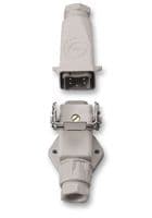 343-6317 - LAPP - 343-6317 - Heavy Duty Connector, EPIC HBS Series, Cable Mount, Plug, Receptacle, 4 Contacts, 2 Rows