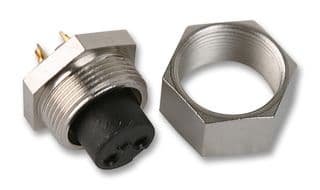 09 0478 00 07 - BINDER - 09 0478 00 07 - Circular Connector, Subminiature Circular Connector, 711 Series, Panel Mount Receptacle, 7 Contacts