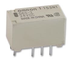 G6S-2 DC24 - OMRON ELECTRONIC COMPONENTS - G6S-2 DC24 - Signal Relay, 24 VDC, DPDT, 2 A, G6S Series, Through Hole, Non Latching
