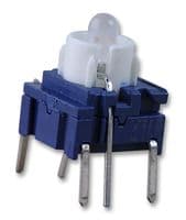 3FTH98020 - MULTIMEC - 3FTH98020 - Tactile Switch, Top Actuated, Through Hole, Round Button, 300 gf, 50mA at 24VDC