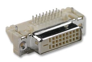 743204004 - MOLEX - 743204004 - DVI Connector, DVD-D (Digital); Through Hole Right Angle, DVI-D (Digital), Receptacle, 24 Contacts