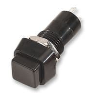 R13-23A-05-BB - MULTICOMP PRO - R13-23A-05-BB - Pushbutton Switch, R13-23x, 12.2 mm, SPST-NO, Off-(On), Square, Black