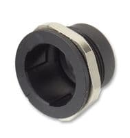 08 2433 000 001 - BINDER - 08 2433 000 001 - Connector Accessory, Rear Mount, For Snap-In Receptacles, IP67, Adaptor, Series 720 Socket, 720