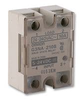 G3NA-210B DC5-24 - OMRON INDUSTRIAL AUTOMATION - G3NA-210B DC5-24 - Solid State Relay, Hockey Puck, SPST-NO, 10 A, 264 VAC, Panel Mount, Screw, Zero Crossing