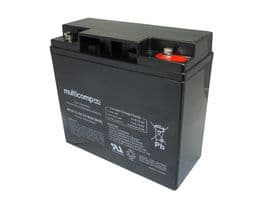 MPUF12-18 - MULTICOMP PRO - MPUF12-18 - Rechargeable Battery, 12 V, Lead Acid, 18 Ah, Bolt, 1
