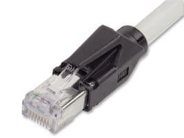 TM21P-88P(03) - HIROSE / HRS - TM21P-88P(03) - Modular Connector, RJ45 Plug, 1 x 1 (Port), 8P8C, Cat5e, Cable Mount