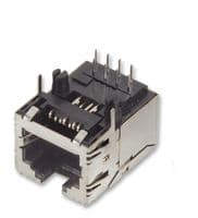 TM21R-5C-88(50) - HIROSE / HRS - TM21R-5C-88(50) - Modular Connector, RJ45 Jack, 1 x 1 (Port), 8P8C, Cat5e, Through Hole Mount