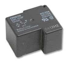 G8P-1C4P 12DC - OMRON ELECTRONIC COMPONENTS - G8P-1C4P 12DC - General Purpose Relay, G8P Series, Power, Non Latching, SPDT, 12 VDC, 30 A