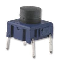 RA3ETL9-9.5 - MULTIMEC - RA3ETL9-9.5 - Tactile Switch, Multimec 3E Series, Top Actuated, Through Hole, Round Button, 300 gf