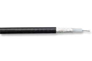 MRG1791.00100 - BELDEN - MRG1791.00100 - Coaxial Cable, RG179, Copper, 2.8 mm, 75 ohm, Black