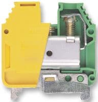ERPE2.5/4 - IMO PRECISION CONTROLS - ERPE2.5/4 - DIN Rail Mount Terminal Block, 2 Ways, 26 AWG, 12 AWG, 0.5 mm², Screw