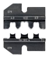 97 49 71 - KNIPEX - 97 49 71 - Crimp Tool Die, 11-7AWG Multi Contact MC4 Solar Cable Connectors