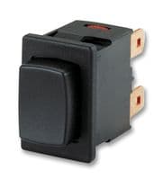 1686.1101 - MARQUARDT - 1686.1101 - Pushbutton Switch, 1683 Series, SPST, On-Off, Rectangular, Red