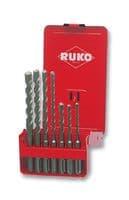 205246RO - RUKO - 205246RO - Drill Bit Set, Hammer, 5 mm - 12 mm, 5 Piece