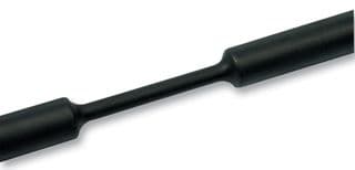 319-07600 TREDUX-76.2/38.1-PO-X-BK - HELLERMANNTYTON - 319-07600 TREDUX-76.2/38.1-PO-X-BK - Heat Shrink Tubing, 2:1, 2.999 ", 76.2 mm, Black, 3.28 ft, 1 m
