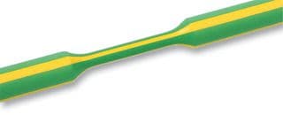 319-01207 TREDUX-12/4-PO-X-GNYE - HELLERMANNTYTON - 319-01207 TREDUX-12/4-PO-X-GNYE - Heat Shrink Tubing, 3:1, 0.472 ", 12 mm, Green, Yellow, 3.28 ft, 1 m