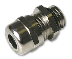 53112700 - LAPP - 53112700 - Cable Gland, Skintop® MS-M ATEX, M12, 3 mm, 7 mm, Brass, Metallic - Nickel Finish, IP68