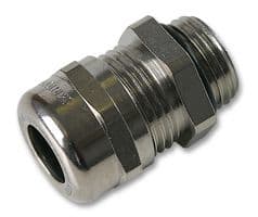 53112710 - LAPP - 53112710 - Cable Gland, M16, 4.5 mm, 10 mm, Brass, Metallic - Nickel Finish, IP68