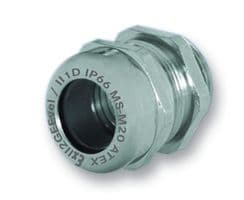 53112720 - LAPP - 53112720 - Cable Gland, M20, 7 mm, 13 mm, Brass, Metallic - Nickel Finish, IP68