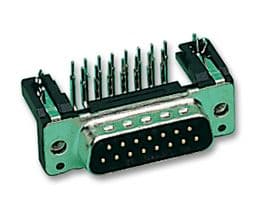 09 66 262 7811 - HARTING - 09 66 262 7811 - D Sub Connector, Standard, Plug, 15 Contacts, DA, Solder
