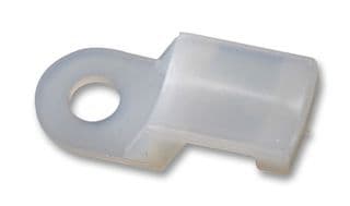 151-02156 TY3F1-PA66-NA - HELLERMANNTYTON - 151-02156 TY3F1-PA66-NA - Cable Tie Mount, Screw, 3.5 mm, Natural, Nylon 6.6 (Polyamide 6.6), 19 mm, 8 mm