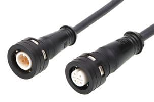 120401-0017 - MOLEX - 120401-0017 - Sensor Cable, Ultra-Lock 2.0 Receptacle, Ultra-Lock 2.0 Plug, 5 Positions, 1 m, 3.28 ft