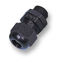 50011M16LNC - HYLEC - 50011M16LNC - Cable Gland, M16, 5 mm, 10 mm, Nylon (Polyamide), Black, IP68
