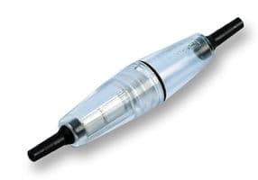 FX0185 - BULGIN / PARTNER STOCK - FX0185 - Cartridge Fuse Holder, 1Fuse, Screw, 10A, 250VAC, 250VDC, 1/4" x 1.1/4", 6.3mm x 32mm