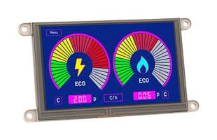 GEN4-ULCD-70DT-WVA - 4D SYSTEMS - GEN4-ULCD-70DT-WVA - Display Module, 7", TFT LCD Resistive Touch Screen, 800 x 480 Pixels, 153.84mm x 85.63mm, 4-5.5VDC