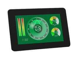 GEN4-ULCD-70DCT-CLB-WVA - 4D SYSTEMS - GEN4-ULCD-70DCT-CLB-WVA - Display Module, 7", TFT LCD Capacitive Touch Screen, 800 x 480 Pixels, 153.84mm x 85.63mm, 4-5.5VDC
