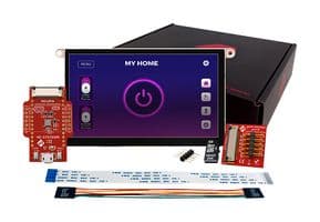 SK-GEN4-70DCT-WVA - 4D SYSTEMS - SK-GEN4-70DCT-WVA - Display Starter Kit, DIABLO16, Display Module Gen4-uLCD-70DCT-WVA, Graphics Controller