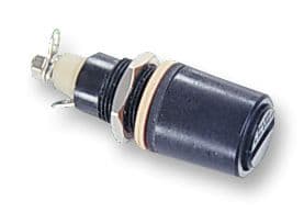 FX0345 - BULGIN / PARTNER STOCK - FX0345 - Cartridge Fuse Holder, 1Fuse, Solder Lug, 6.3A, 250VAC, 250VDC, 5mm x 20mm