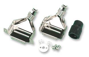 3357-9209 - 3M - 3357-9209 - D Sub Backshell, EMI, 3300, DE, 180°, Steel Body