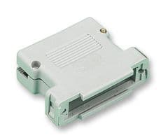 3485-2100F - 3M - 3485-2100F - D Sub Backshell, 3400, DE, 180°, PET (Polyester), Glass Filled Body
